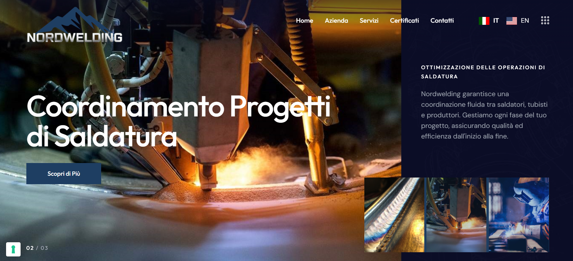 Nord Welding – Industrial Welding Solutions Website